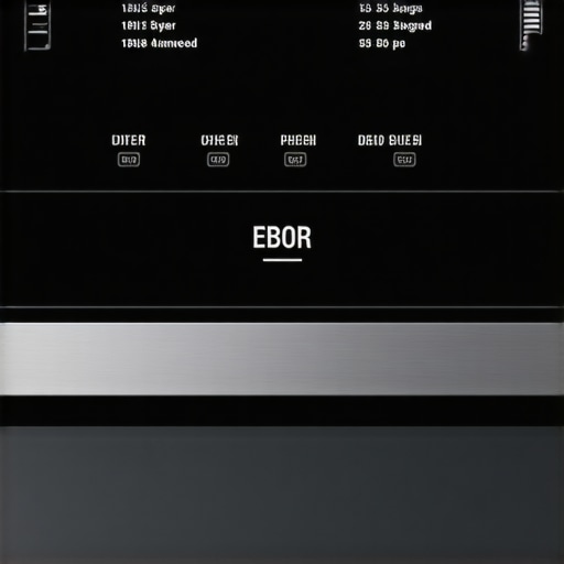 Advanced Oven Diagnostic Tools in Action Modern diagnostic device analyzing oven error codes in a professional kitchen environment