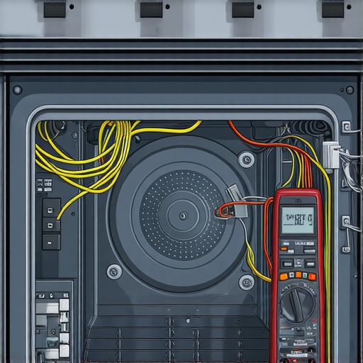 Diagram showing step-by-step oven diagnostic procedures for overheat issues.