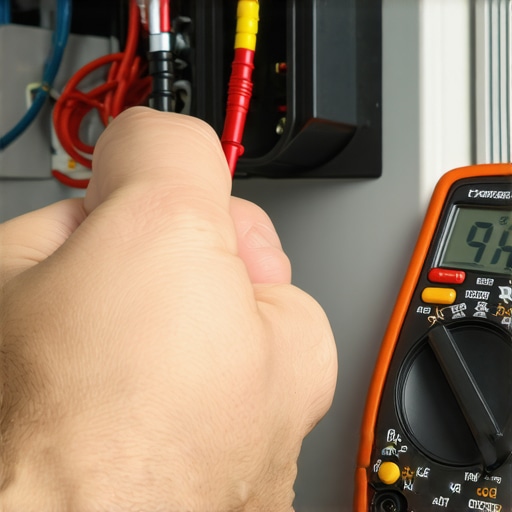 Diagnosing Refrigerator Fan Motor with Multimeter Multimeter testing refrigerator's evaporator fan motor wiring
