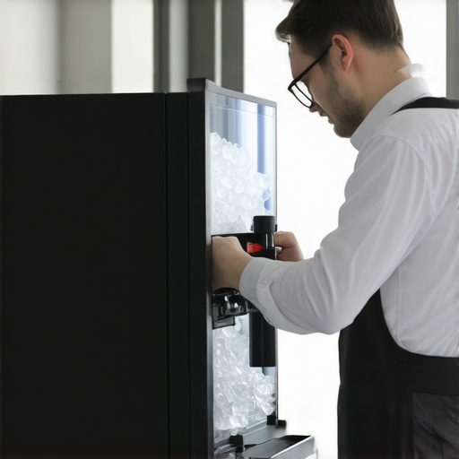 Fixing the ice dispenser that won't stop dumping cubes