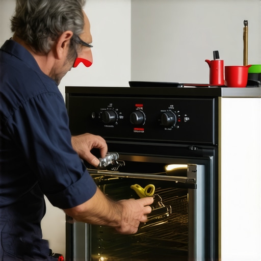 Fixing the sag in an old oven door for better heat retention