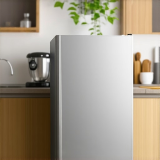 Stopping the fridge from vibrating against the wall