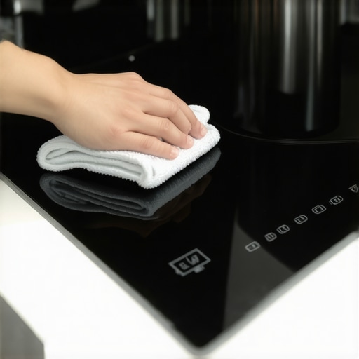 The trick to cleaning a glass cooktop without scratching it