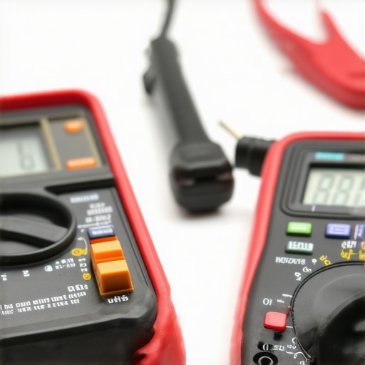 Using a Multimeter for Appliance Diagnostics Person testing oven wiring with a multimeter during maintenance