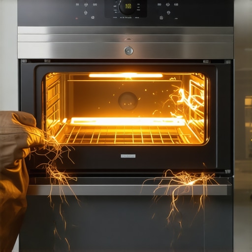 Why electric oven elements pop and how to prevent the spark