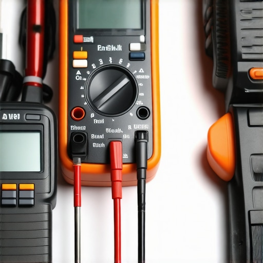 Tools for diagnosing refrigerator and oven issues laid out on a workbench