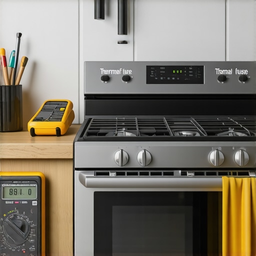 How to Identify a Blown Thermal Fuse in a Kitchen Range