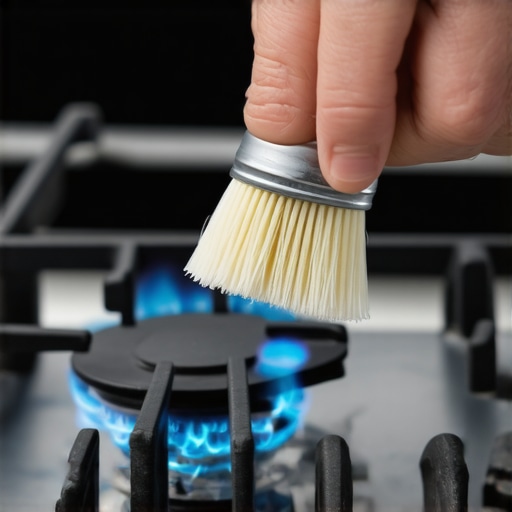 How to clean gas burner orifices without causing a flame leak