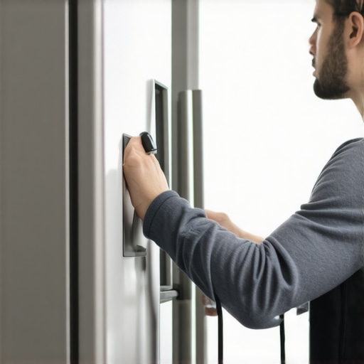 How to replace a fridge door gasket using a hairdryer