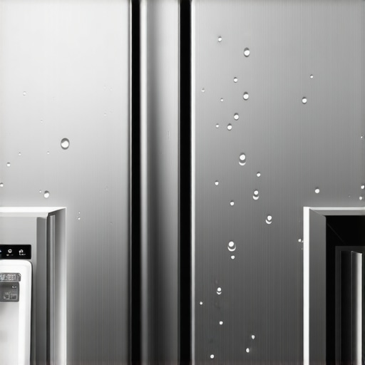 Why Your Refrigerator Is Sweating Between the Doors