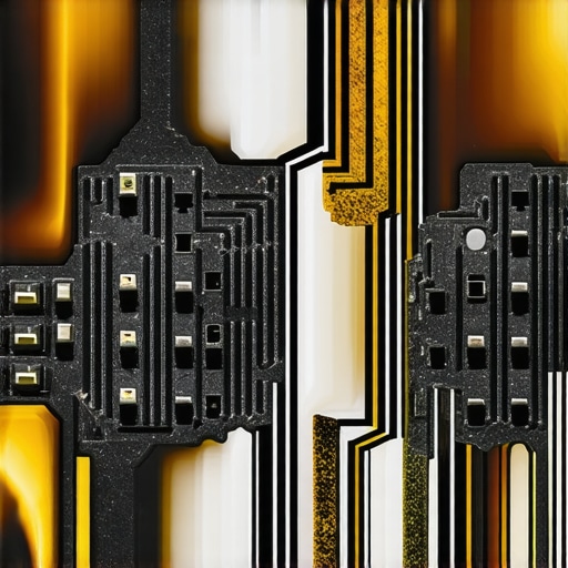 A macro view of a damaged oven control board circuit destroyed by excessive heat.