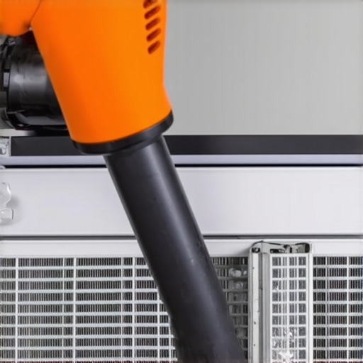 Cleaning Refrigerator Condenser Coils A person cleaning dusty refrigerator coils to fix cooling issues and save the compressor.