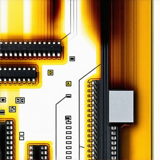 Burnt oven control board showing thermal damage to electronic components