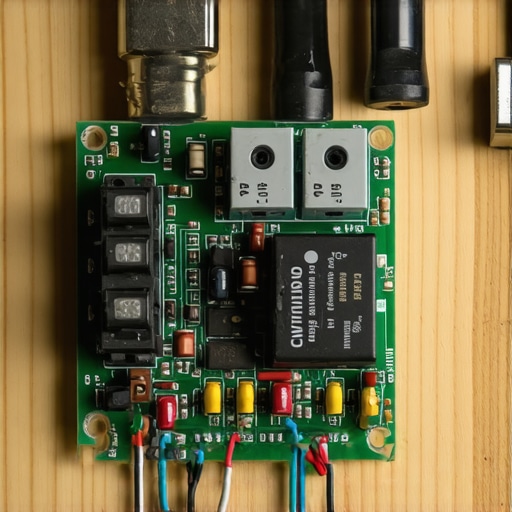 A scorched oven control board showing heat damage from a self-cleaning cycle.