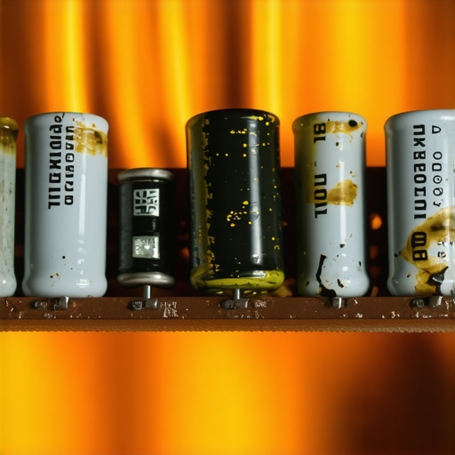 Close-up of a damaged oven circuit board caused by excessive heat