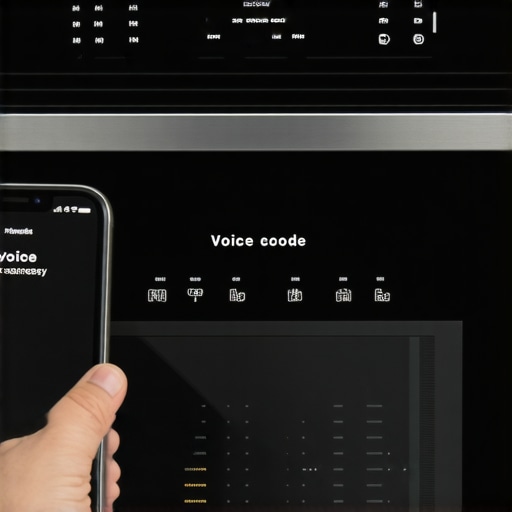 Using a smartphone to record and decode oven error codes.