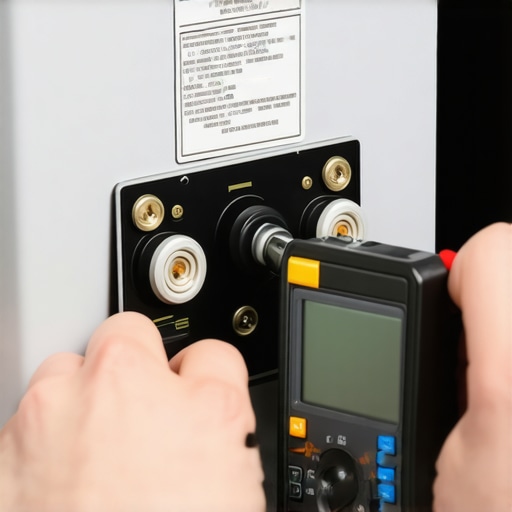 Using a multimeter to diagnose a faulty electric stove burner switch.