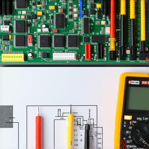 Testing a refrigerator control board with a multimeter A technician using a multimeter to diagnose a circuit board on a high-end refrigerator.