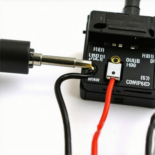 Testing refrigerator compressor components for electrical shorts A close-up view of a person using a multimeter to test a refrigerator compressor start relay for faults.