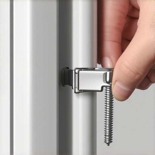 The trick to replacing a snapped fridge door spring