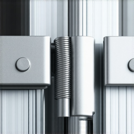 The trick to replacing a snapped oven door hinge spring